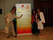 Ms. R. Gutman Celebrating the successful presentation of the Symposium with Prof. Kangron, Prof. Pederiva, Prof. Abdullin (29th World Conference of ISME, Beijing, 2010)