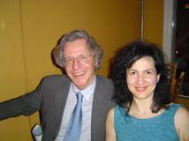 Ms. Rozalina Gutman meeting renowned piano manufacturer Paolo Fazioli, Oakland, CA, 04.2004